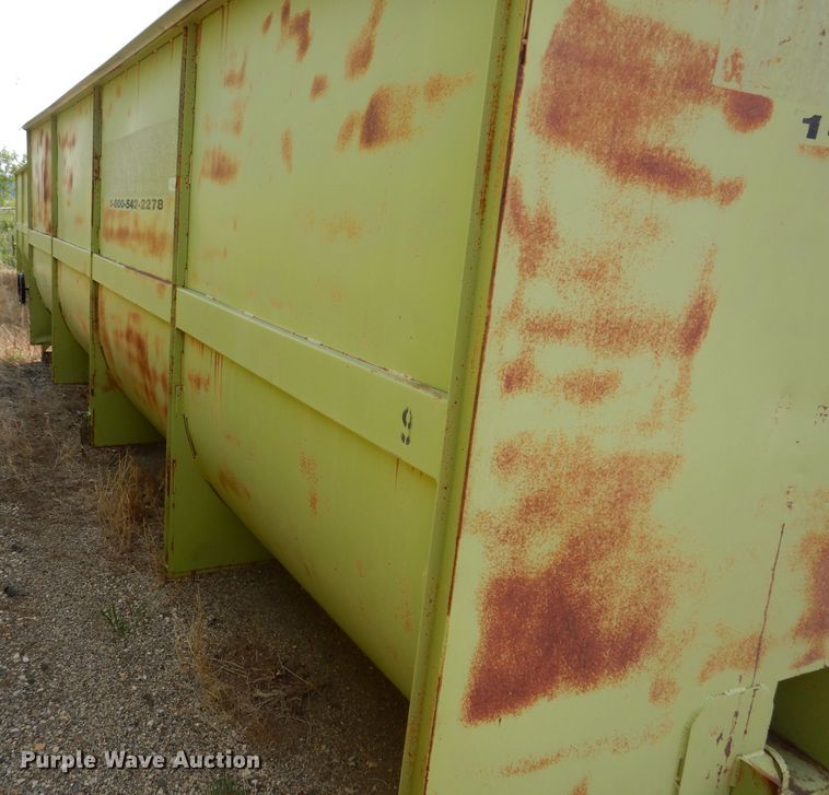 image for item IN9811 2003 CH TLR-1050  roll-off grain trailer