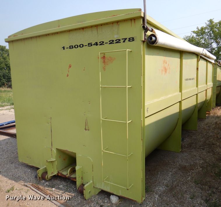 image for item IN9811 2003 CH TLR-1050  roll-off grain trailer