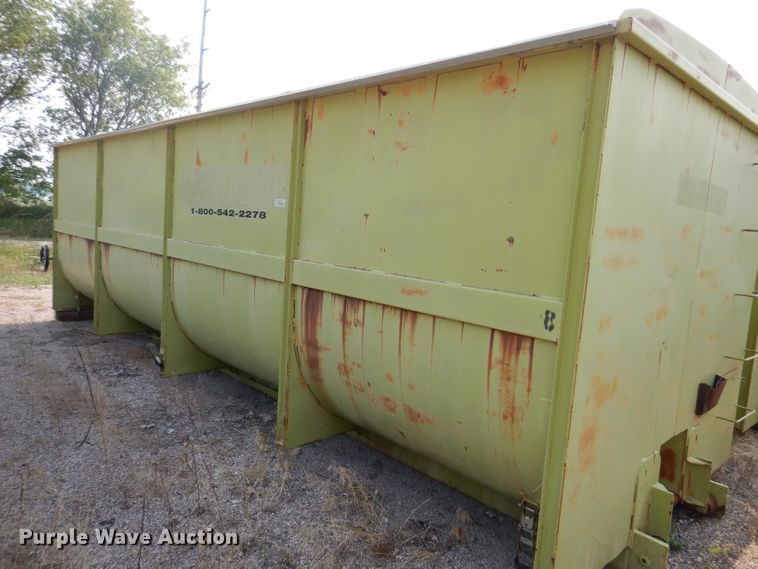 image for item IN9811 2003 CH TLR-1050  roll-off grain trailer