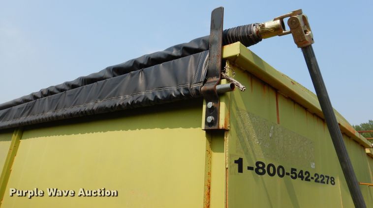 image for item IN9811 2003 CH TLR-1050  roll-off grain trailer