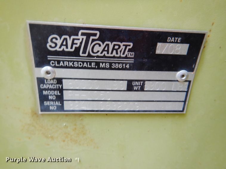 image for item IN9811 2003 CH TLR-1050  roll-off grain trailer