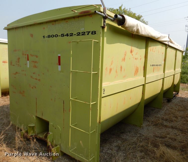 image for item IN9811 2003 CH TLR-1050  roll-off grain trailer