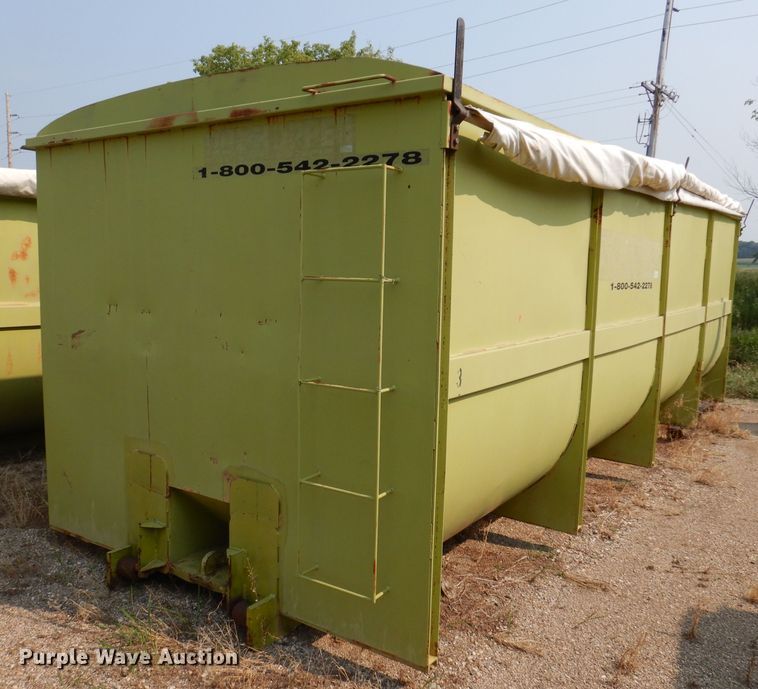 image for item IN9811 2003 CH TLR-1050  roll-off grain trailer