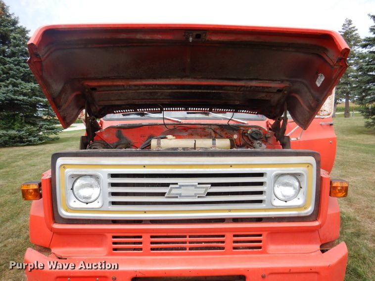 image for item IN9830 1975 Chevrolet C60  grain truck