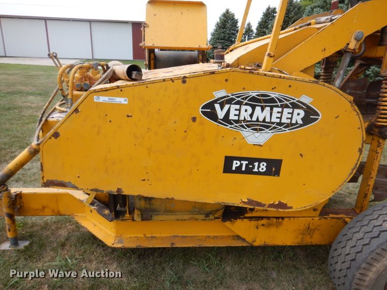 image for item IN9831 Vermeer PT18  tile trencher