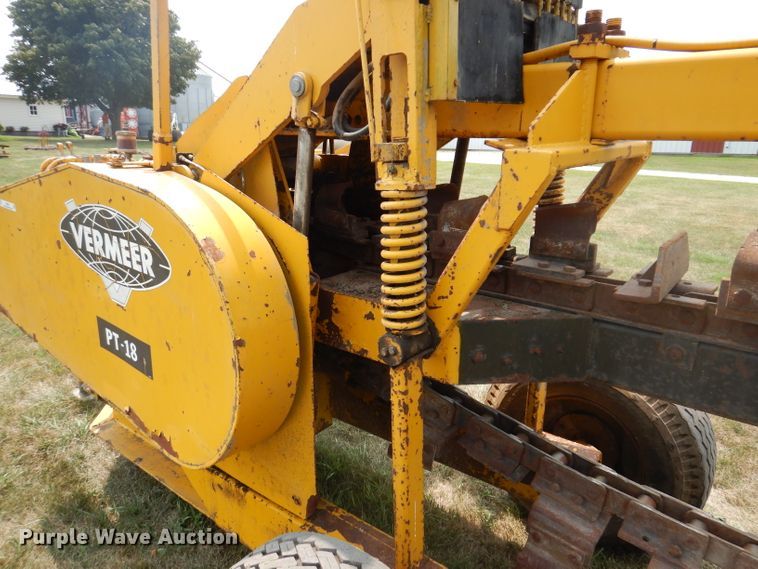 image for item IN9831 Vermeer PT18  tile trencher