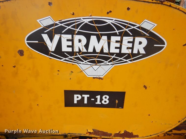 image for item IN9831 Vermeer PT18  tile trencher