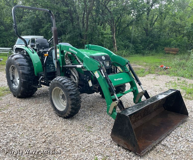 Montana 5740 MFWD tractor in Fall River, KS Item IR9532 sold Purple