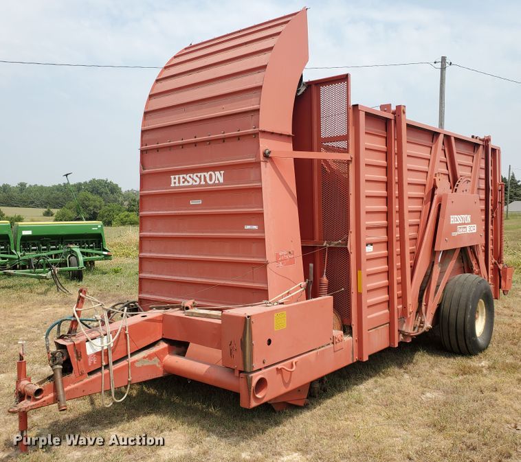 image for item JM9565 Hesston Stakhand 30A  hay stacker