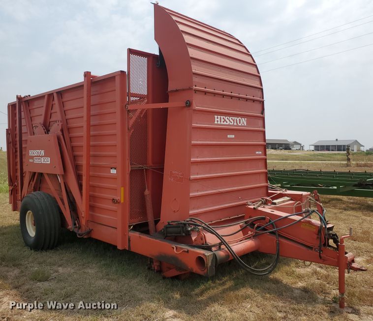 image for item JM9565 Hesston Stakhand 30A  hay stacker