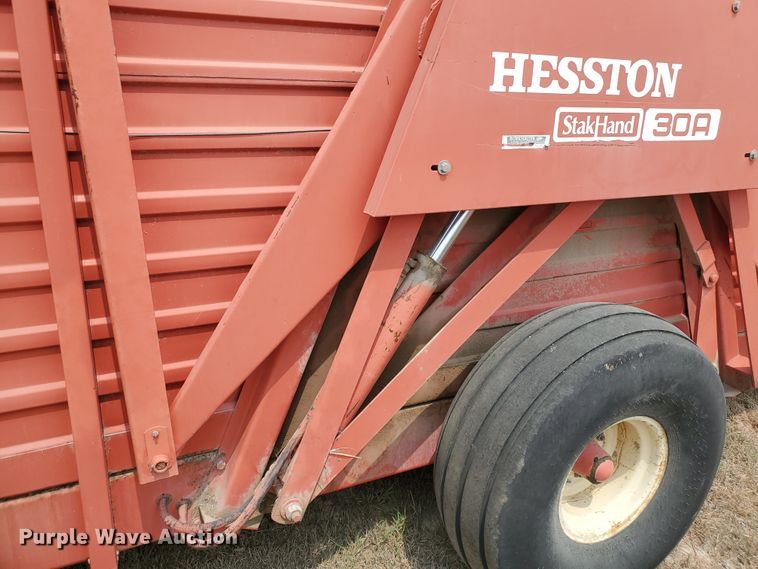 image for item JM9565 Hesston Stakhand 30A  hay stacker