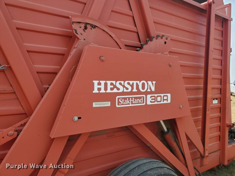 image for item JM9565 Hesston Stakhand 30A  hay stacker
