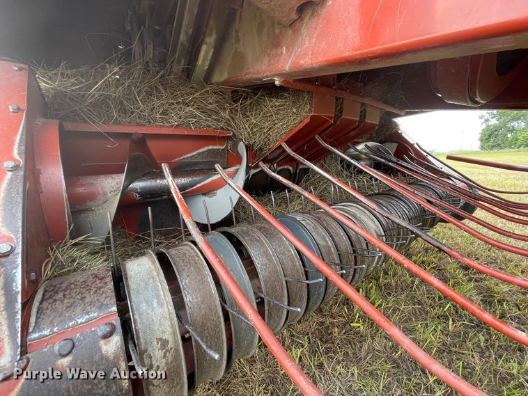 image for item KK9563 2003 Hesston 4760  large square baler