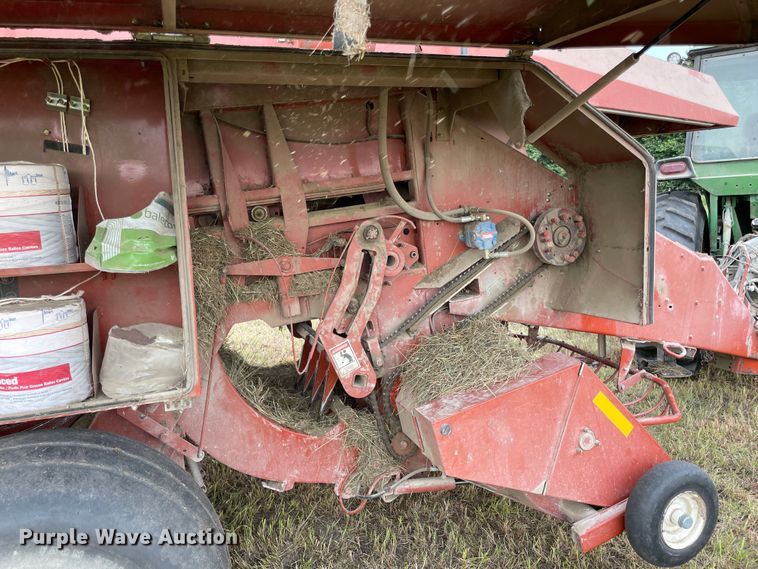 image for item KK9563 2003 Hesston 4760  large square baler