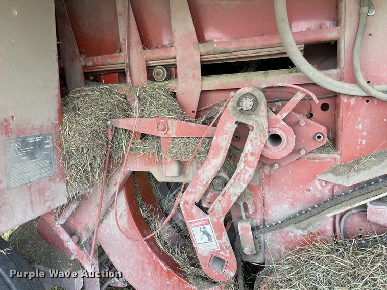 image for item KK9563 2003 Hesston 4760  large square baler