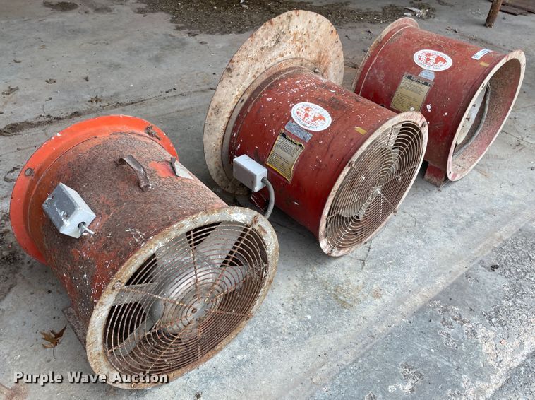 image for item KK9571 Grain bin fans