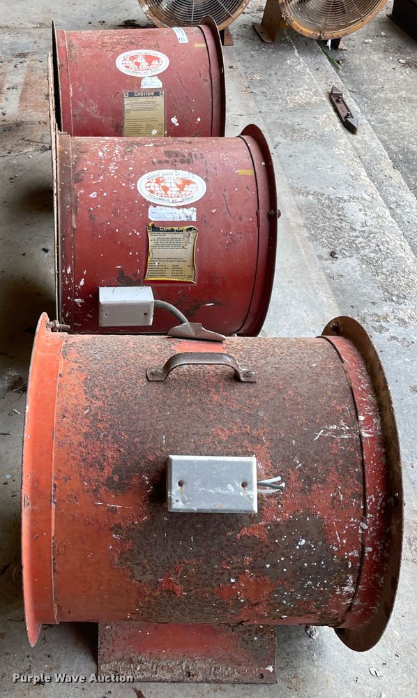 image for item KK9571 Grain bin fans