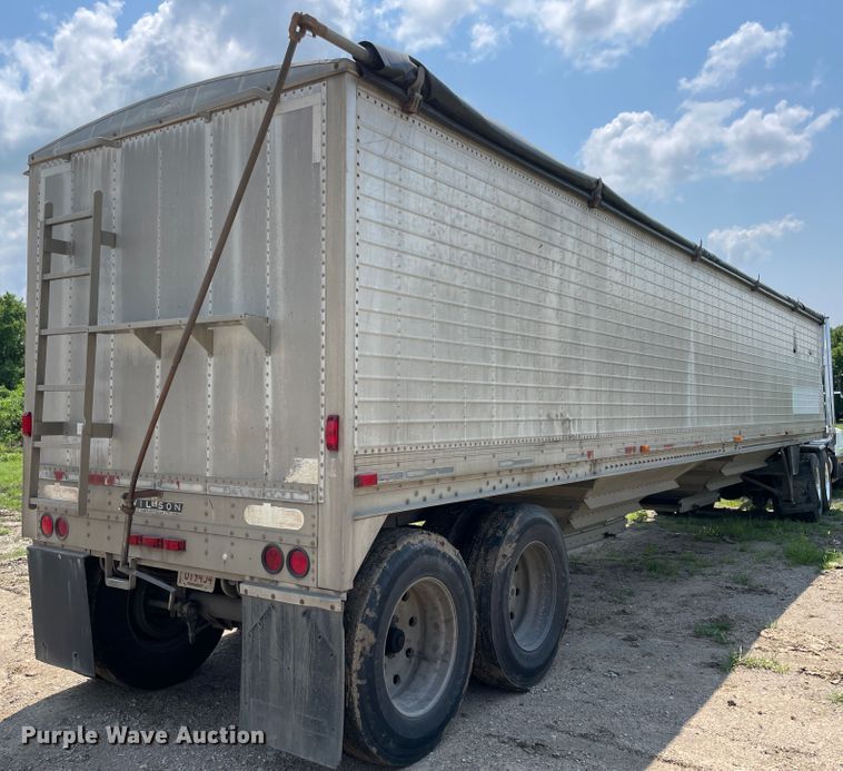 image for item KK9618 1992 Wilson DWH-200 Pacesetter  grain trailer