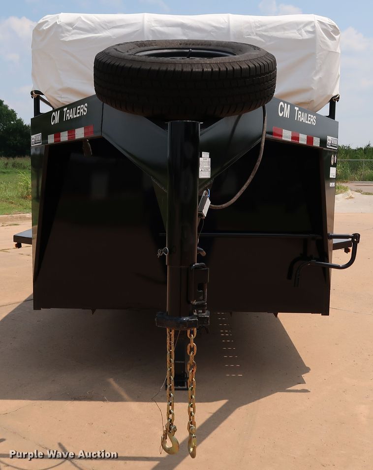 image for item KQ9830 2016 Cm Trailers CMS9440-2800370  livestock trailer