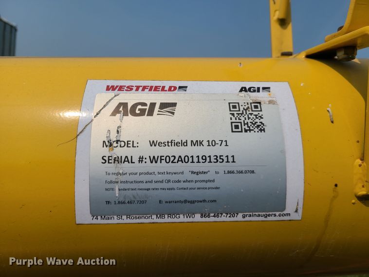 image for item L1278 Westfield MK10-71  auger