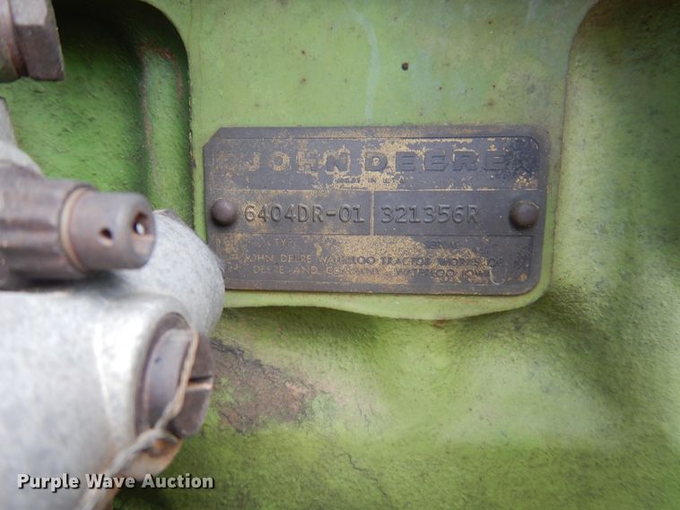 image for item DK8065 1972 John Deere 4020  tractor