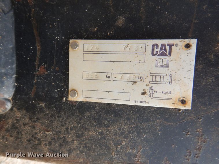 image for item DK8066 Caterpillar 174  5'L forks
