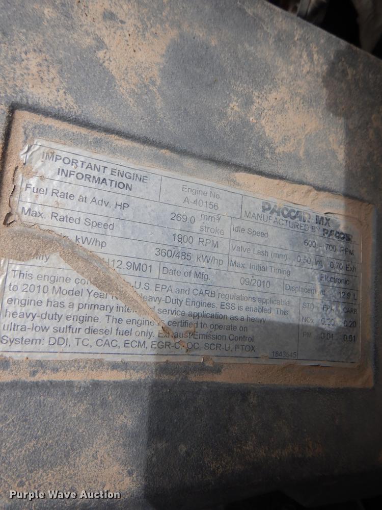 image for item DK8067 2011 Kenworth W900  semi truck