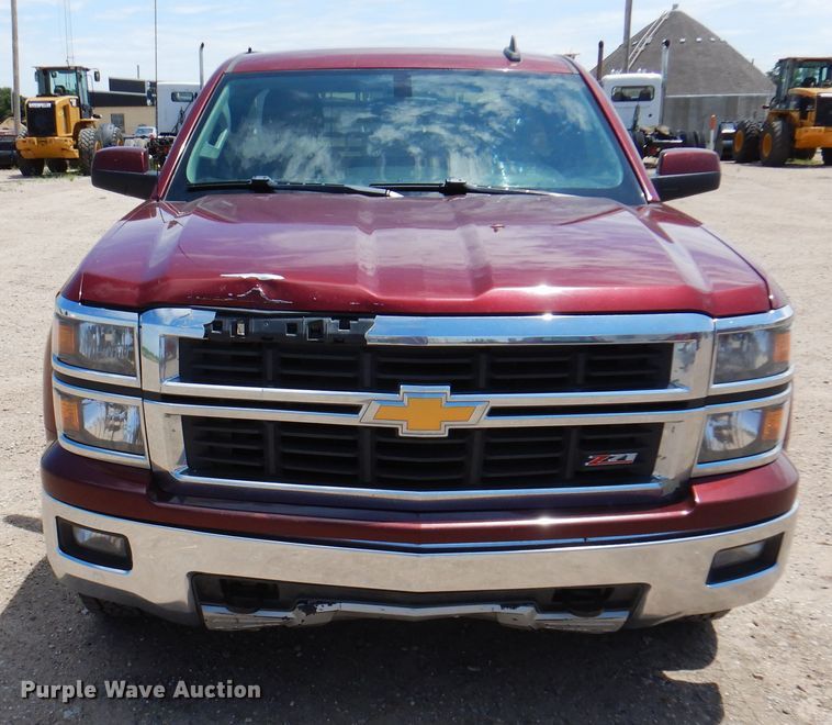 image for item DK8072 2015 Chevrolet Silverado 1500  flatbed pickup truck