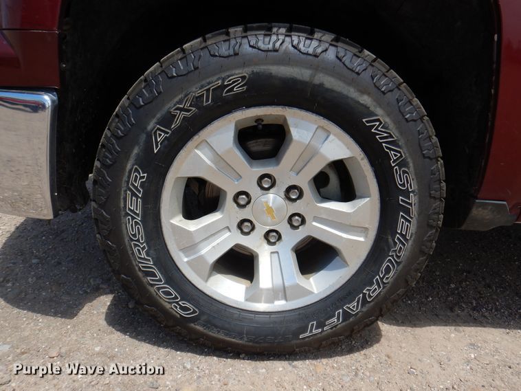 image for item DK8072 2015 Chevrolet Silverado 1500  flatbed pickup truck