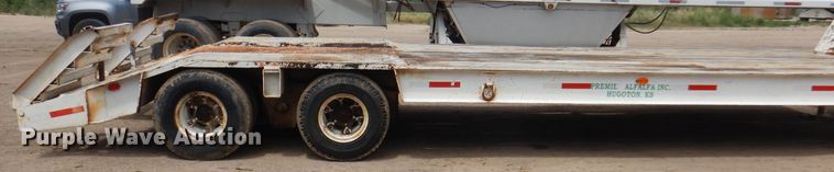 image for item DK8077 1976 Fruehauf  equipment trailer