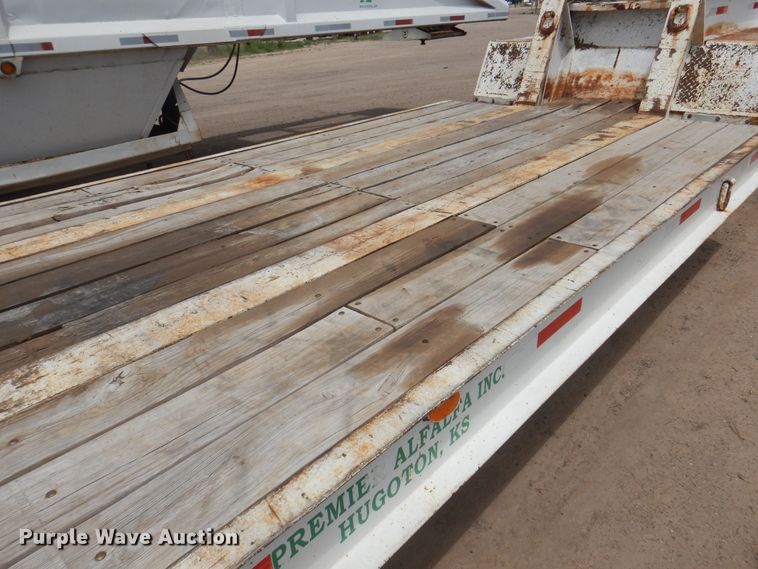 image for item DK8077 1976 Fruehauf  equipment trailer