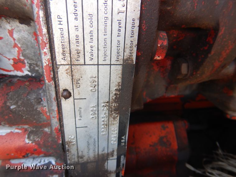 image for item DK8098 1984 International G2275  semi truck