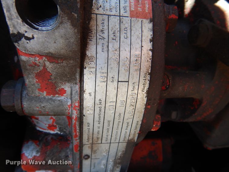 image for item DK8098 1984 International G2275  semi truck