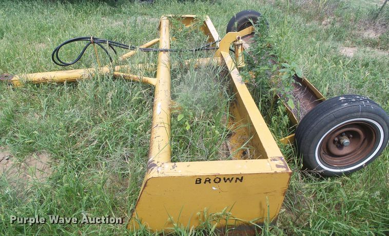 image for item GR9487 Brown  12'W box blade