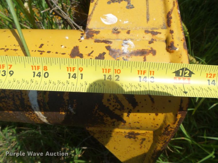 image for item GR9487 Brown  12'W box blade