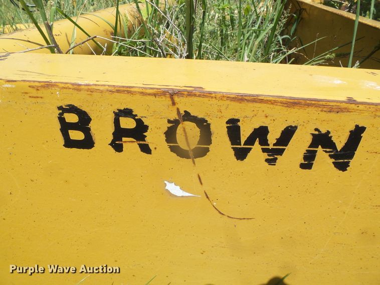 image for item GR9487 Brown  12'W box blade