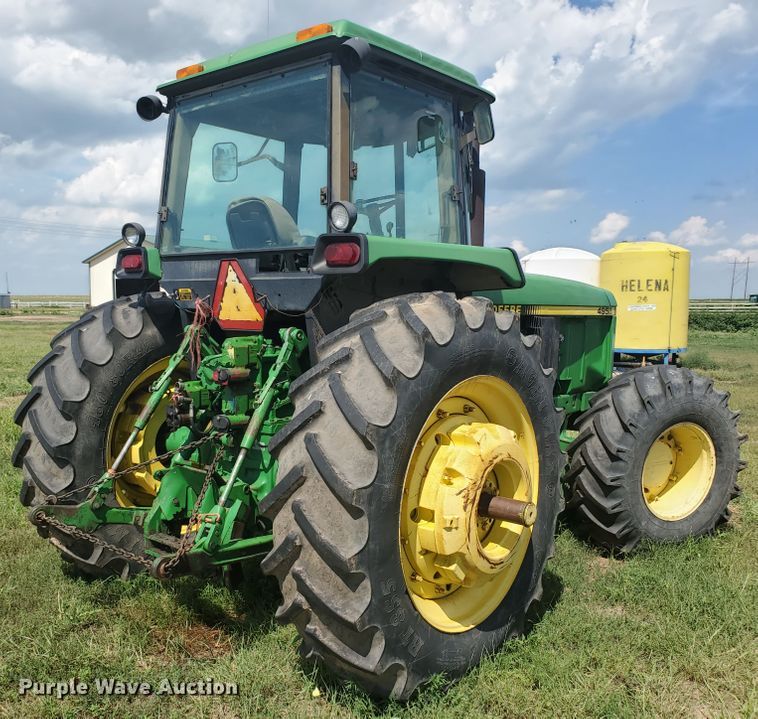 image for item JM9646 1990 John Deere 4955  MFWD tractor