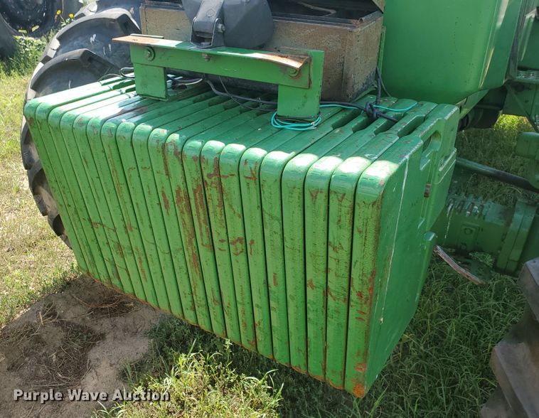 image for item JM9646 1990 John Deere 4955  MFWD tractor