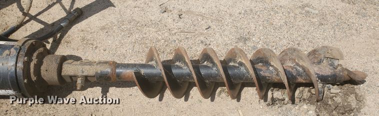 image for item JM9647 John Deere Worksite Pro PA30  9" diameter skid steer post hole auger