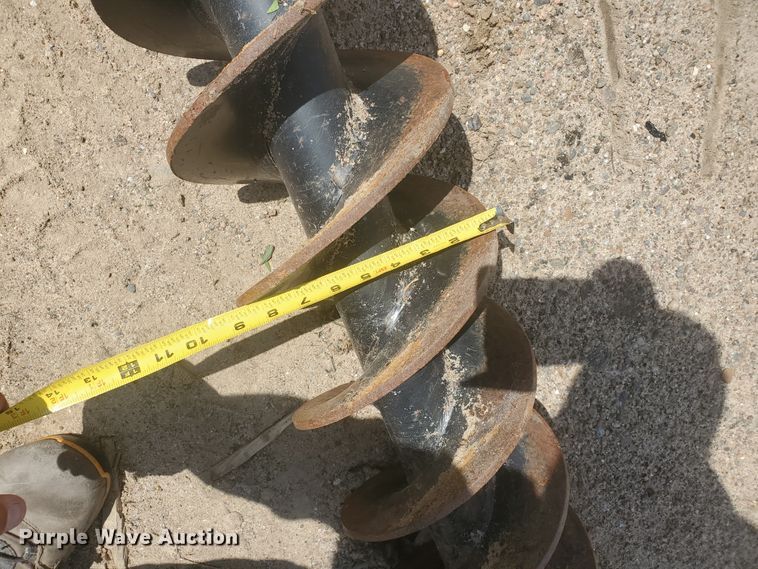 image for item JM9647 John Deere Worksite Pro PA30  9" diameter skid steer post hole auger