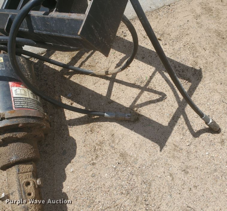 image for item JM9647 John Deere Worksite Pro PA30  9" diameter skid steer post hole auger