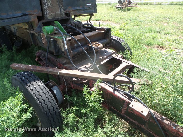 image for item JM9652 Shopbuilt  end dump trailer