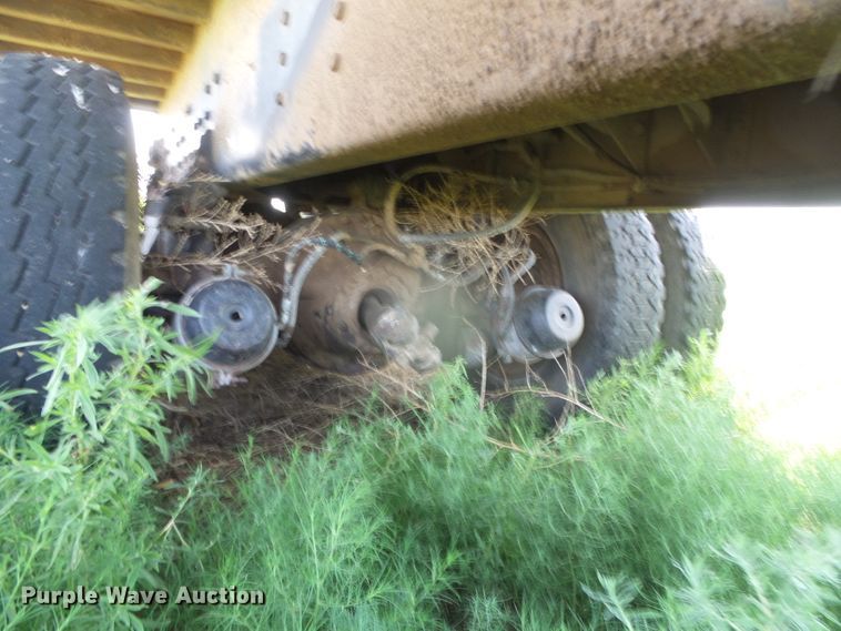 image for item JM9652 Shopbuilt  end dump trailer