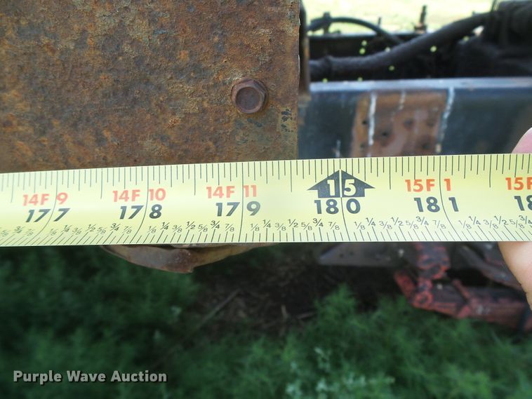 image for item JM9652 Shopbuilt  end dump trailer