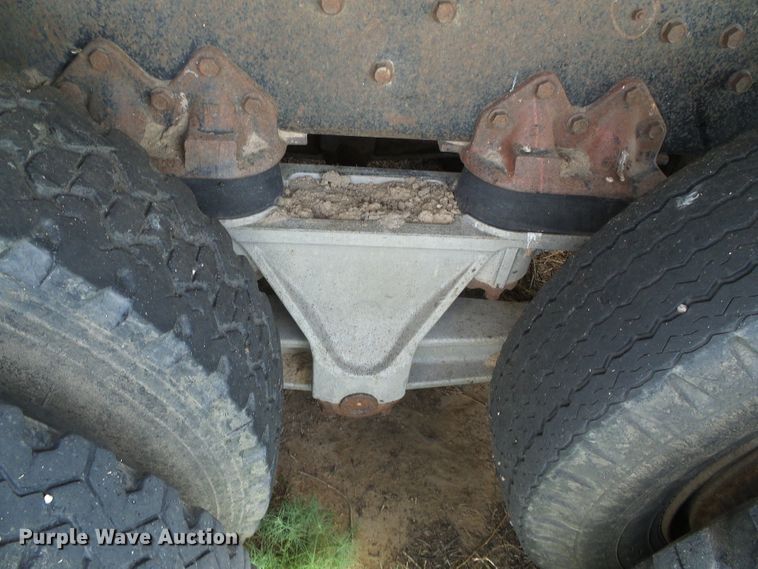 image for item JM9652 Shopbuilt  end dump trailer