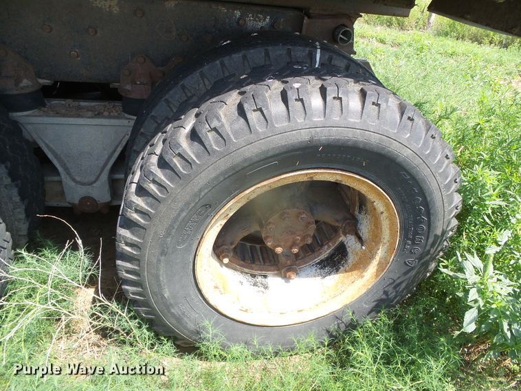 image for item JM9652 Shopbuilt  end dump trailer