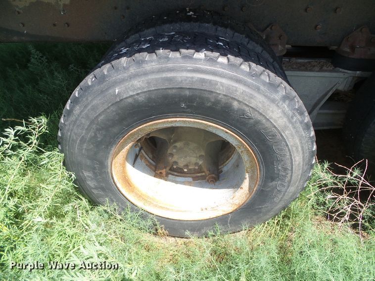 image for item JM9652 Shopbuilt  end dump trailer