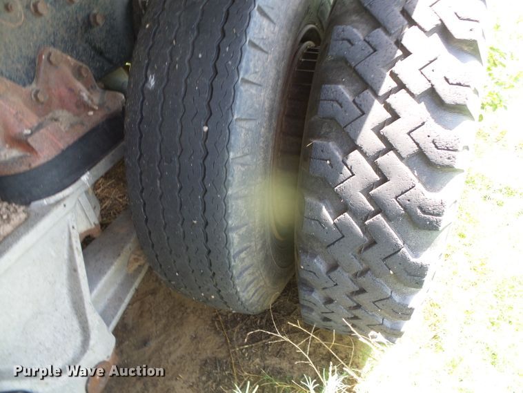 image for item JM9652 Shopbuilt  end dump trailer