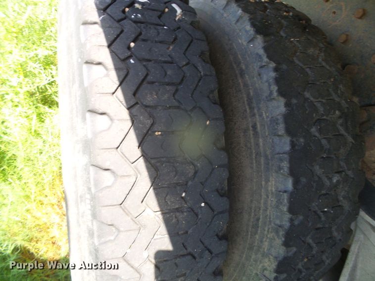 image for item JM9652 Shopbuilt  end dump trailer