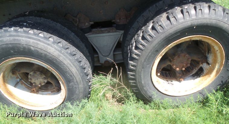 image for item JM9652 Shopbuilt  end dump trailer
